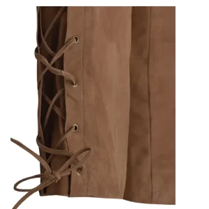 Alternative view of Mens Brown Suede Leather Pants