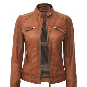 Alternative view of Women’s Quilted Leather Jacket