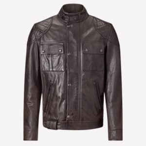 Dark Brown Brooklands Motorcycle Jacket