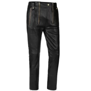Alternative view of Women's Slim Fit Anchor Genuine Leather Pants