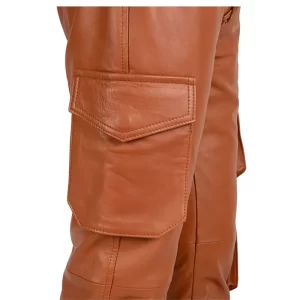Alternative view of Drifter Cargo Leather Pants