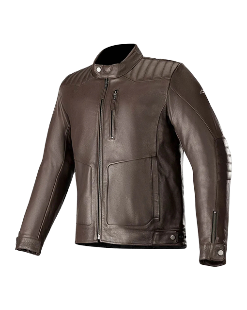 Crazy Men's Leather Jacket