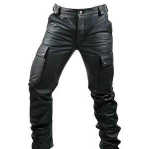 Men's Original Leather Cargo Pants