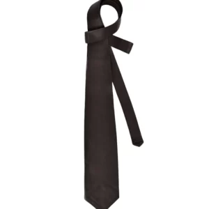 Dark Brown Leather Tie