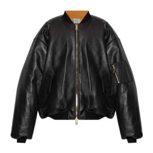 Men's Vetements Oversized Leather Jacket