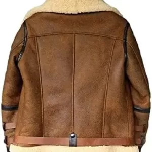 Alternative view of Men's B3 Cockpit Pilot Leather Jacket