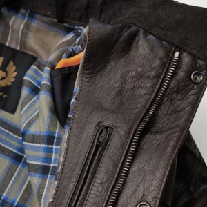 Alternative view of Dark Brown Brooklands Motorcycle Jacket
