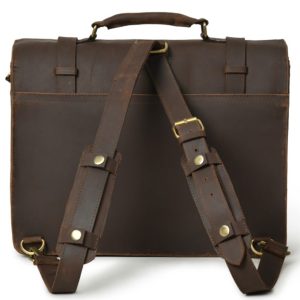Alternative view of Barbour Leather Messenger Laptop Bag