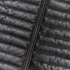 Black Bridger Leather Down Jacket