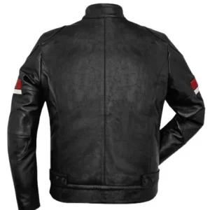Alternative view of Men’s Striped Cafe Racer Jacket