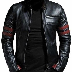 Alternative view of Men Motorcycle Slim Fit Jacket