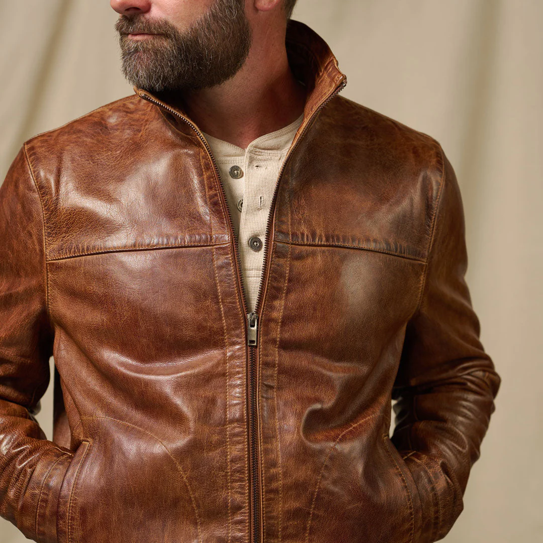 Copperwood Brown New Sedona Light Weight Leather Jacket