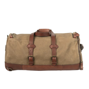 Alternative view of Dakota Reserve Waxed Canvas Duffle Leather Bag