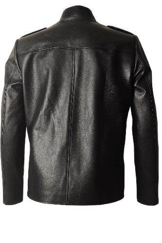 Jim Morrison Black Leather Jacket and Pants Set - Image 2