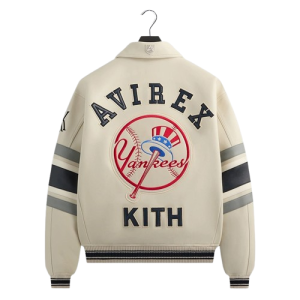 Alternative view of Kith & AVIREX for the New York Yankees Leather Jacket
