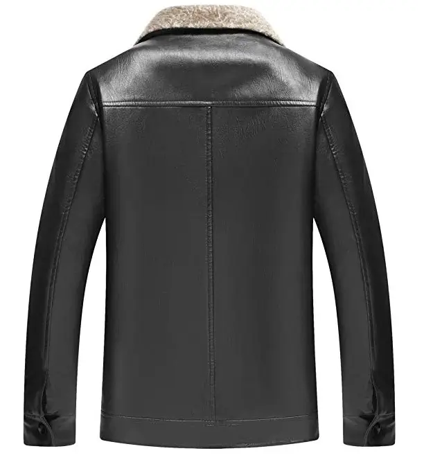 Lierdar Fur Faux Leather Jacket - Image 2
