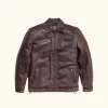 Mahogany New Glenwood Leather Driving Jacket
