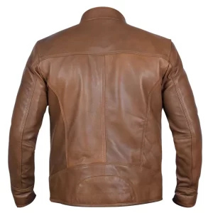 Alternative view of Men Camel Dodge Biker Jacket