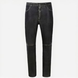 Men's Casual Soft Leather Pant