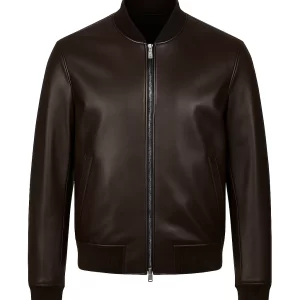 Men's Antony Real Leather Bomber Jacket