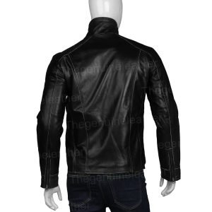Alternative view of Mens Black Leather Jacket