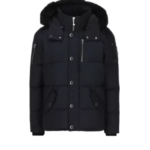 Men's Charcoal Puffer Jacket