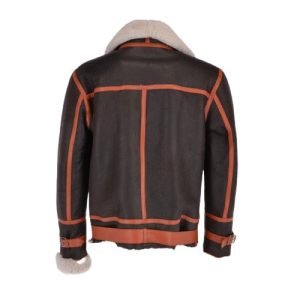 Alternative view of Men's Flying Aviator Shearling Bomber Jacket