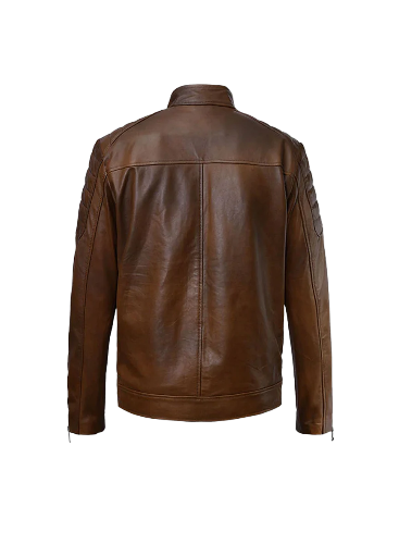 Men's Frank Grillo Boss Level Black Leather Jacket - Image 2