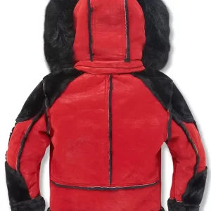 Alternative view of Men's Insulated Fur Hooded Jacket