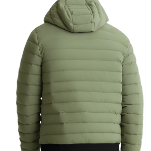 Alternative view of Mens Launch Full-Zip Green Hooded Jacket