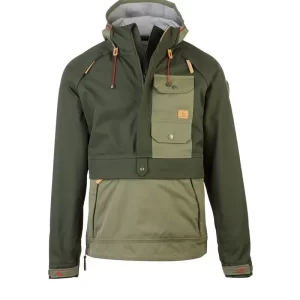 Men's Lightweight Green Anorak Jacket