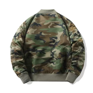 Alternative view of Men's Military M81 Woodland Flight Camo Jacket