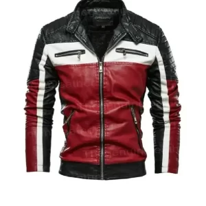 Mens Motorcycle Leather Jacket
