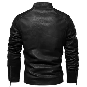 Alternative view of Men Motorcycle Windbreaker Slimfit Jacket