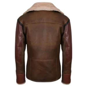 Alternative view of Mens RAF B3 Aviator Flying Bomber Jacket