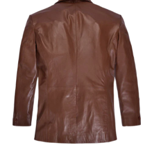 Alternative view of Mens Style Brown Leather Suit