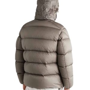 Alternative view of Mens Grey Puffer Jacket
