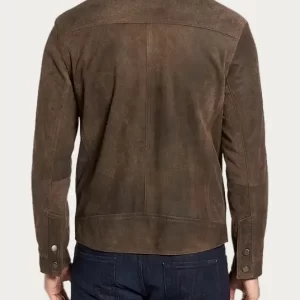 Alternative view of Mens Moto Suede Leather Jacket