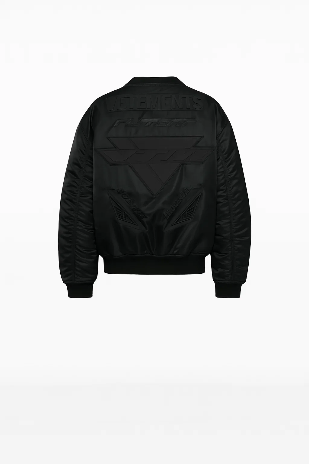 Men's Vetements Blackout Racing bomber jacket - Image 2