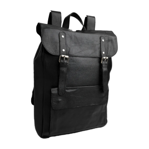 Alternative view of Nomad Black Vintage Leather Backpack