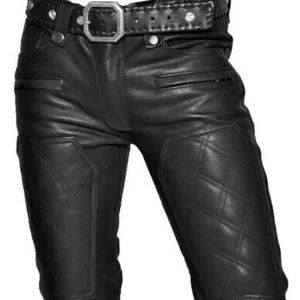 Alternative view of Original Quilted Leather Pants