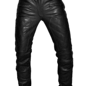 Original Quilted Leather Pants