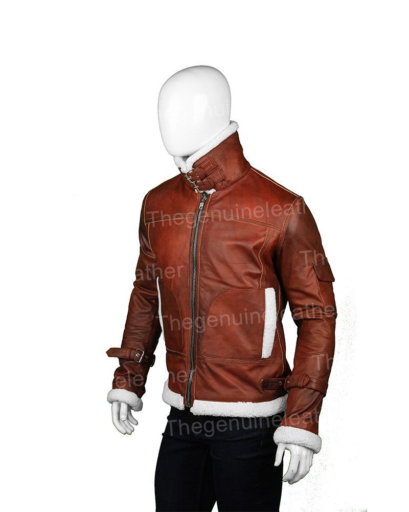 RAF B3 Aviator Flight Bomber Jacket - Image 4