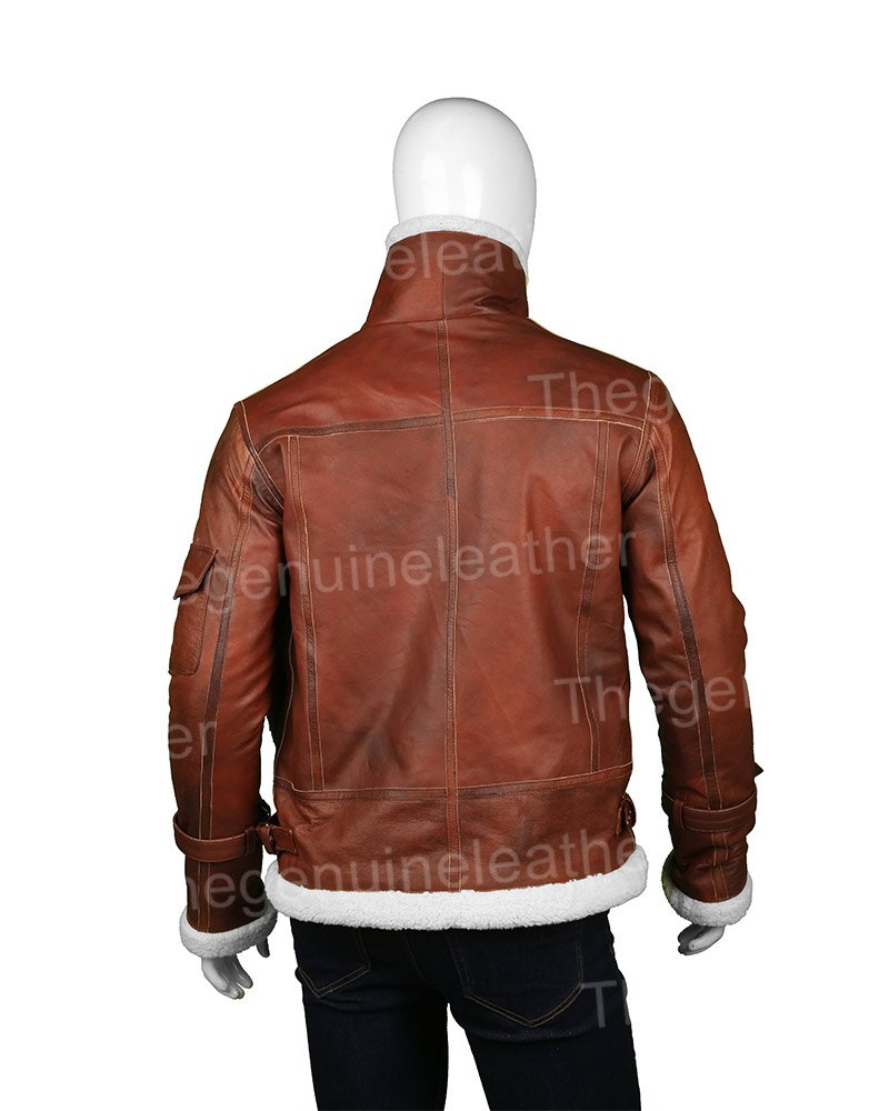 RAF B3 Aviator Flight Bomber Jacket - Image 3