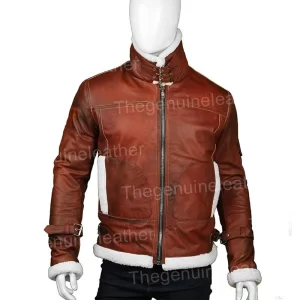 Alternative view of RAF B3 Aviator Flight Bomber Jacket