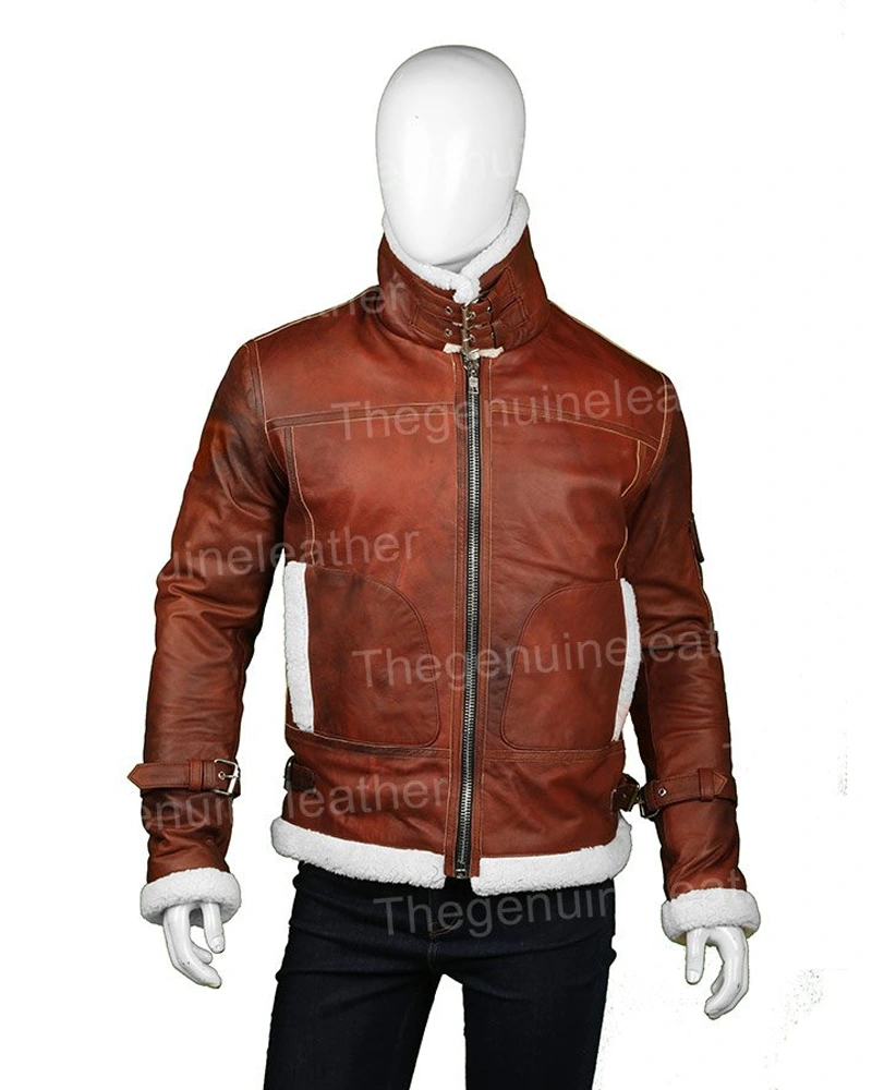 RAF B3 Aviator Flight Bomber Jacket - Image 2