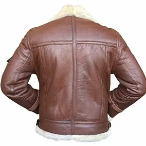 Alternative view of RAF B3 Aviator Shearling Bomber Jacket