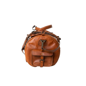 Alternative view of Roosevelt Brown Buffalo Leather Travel Duffle Bag