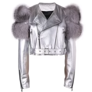 Alternative view of Women’s Motorcycle Trimmed Jacket