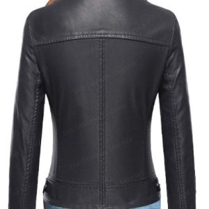 Alternative view of Womens Biker Leather Jacket